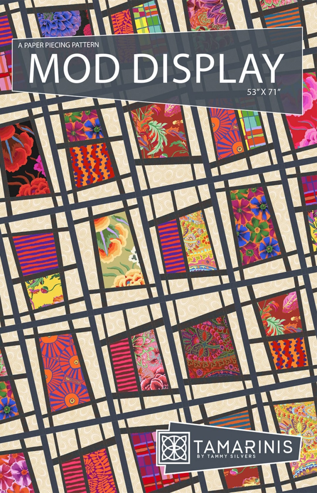 Mod Display quilt pattern by Tammy Silvers for Tamarinis Etsy.de