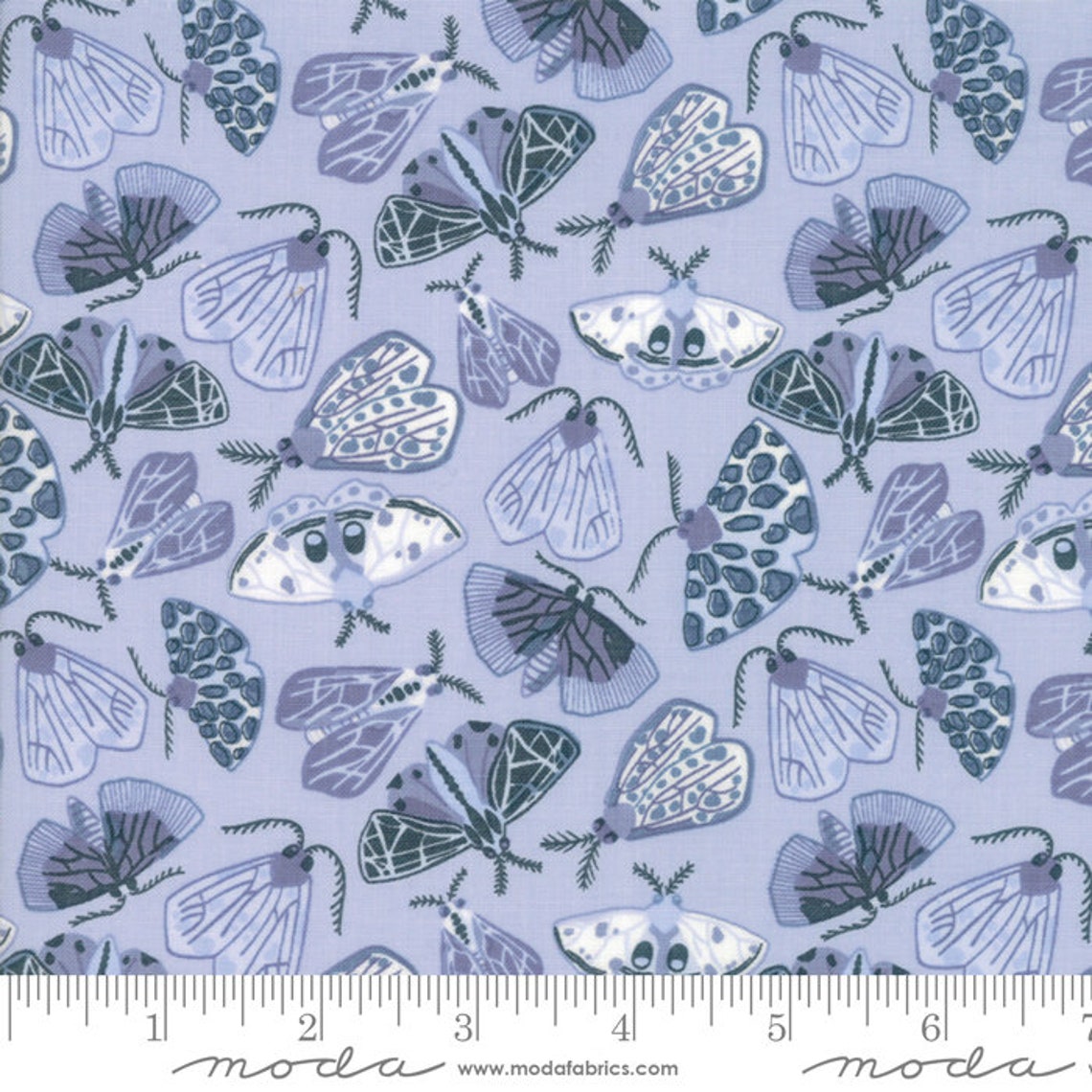 Twilight Fabric 36032 12 by One Canoe Two for Moda - Etsy