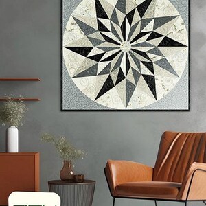 Winter Star quilt pattern by Brigitte Heitland for Zen Chic