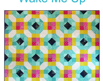 Wake Me Up quilt pattern by Emma Jean Jansen