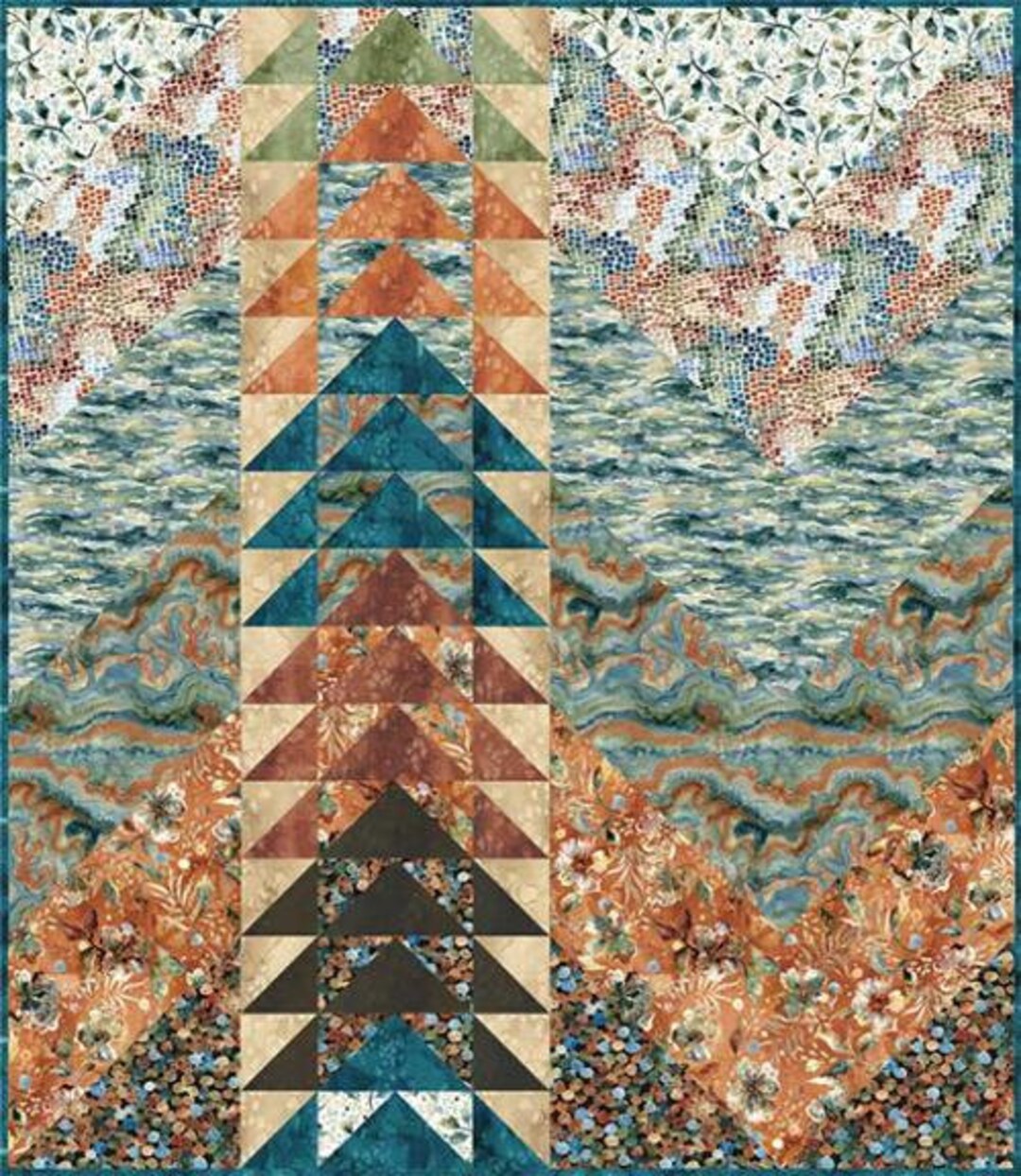 Canyon Quilt Pattern Designed by Laura Muir & Natalie