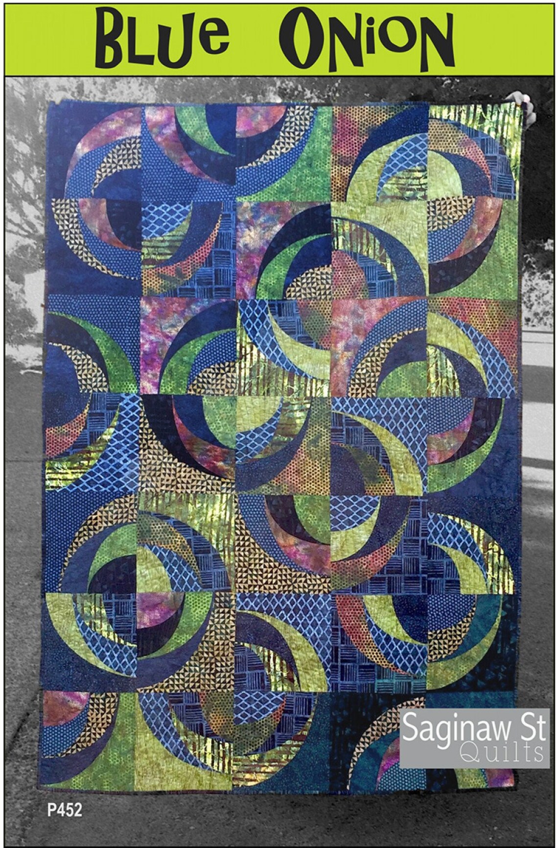 Blue Onion Quilt Pattern From Saginaw St Quilts P452 Etsy