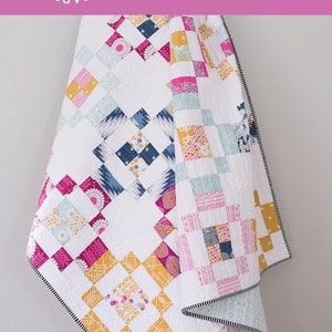Jelly Rings quilt pattern by Emily Dennis from Quilty Love