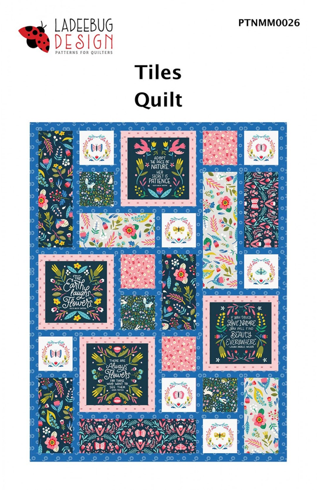 Tiles Quilt Pattern From Ladeebug Design Etsy