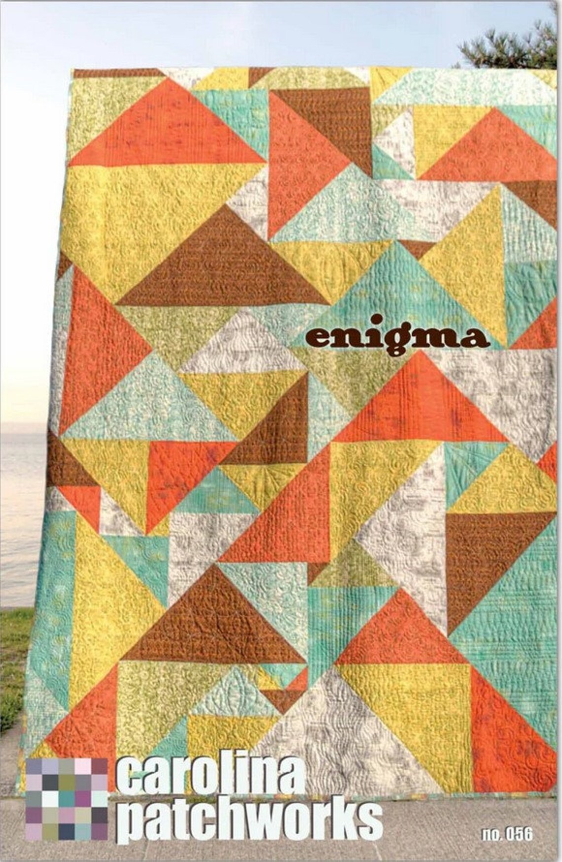 Enigma Quilt Pattern by Emily Cier for Carolina Patchworks Etsy