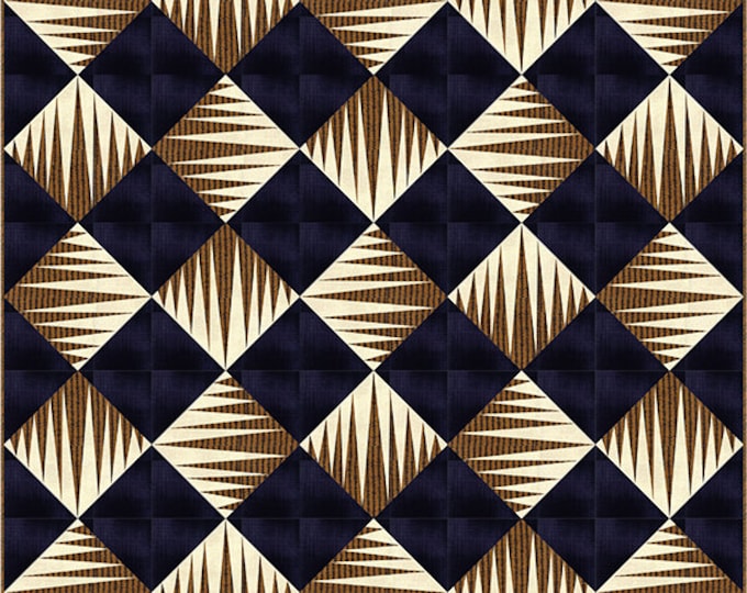 Thunder and Lightning Quilt Pattern by Clare Etsy