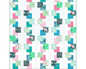 Cascade quilt pattern from Bear Hug Quiltworks