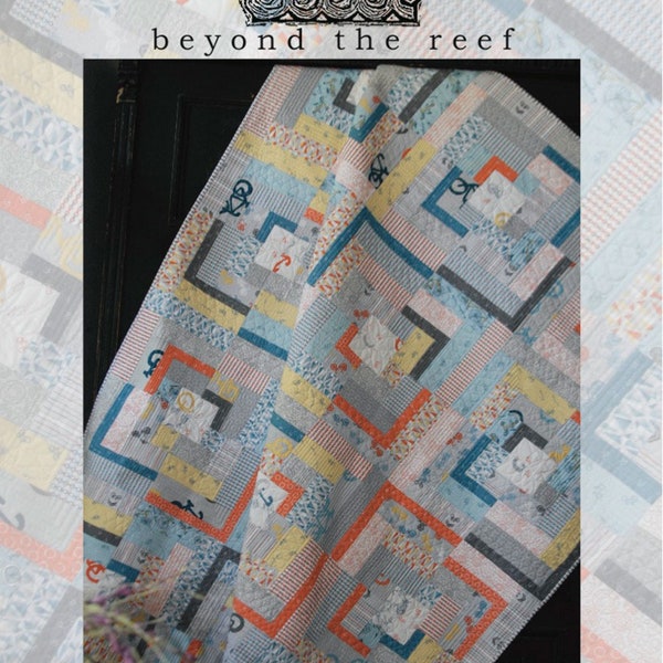 Post and Beam quilt pattern from Beyond the Reef