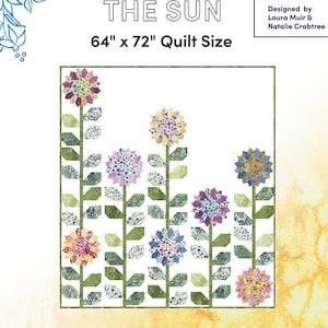 Reach for the Sun quilt pattern from Create Joy Project