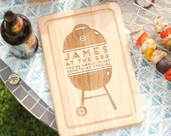 Personalised Barbecue Wooden Chopping Board, Personalised Chopping Board, Personalised Wooden Chopping Board, Chopping Board Wood, Dad Gifts