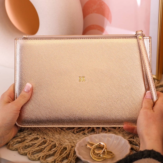 Clutch bag personalised best sale
