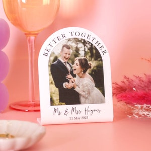 Regalo personalizado del marco de la foto de la boda del Sr. y la Sra., boda personalizada del marco de la foto, marco de la foto del Sr. y la Sra., marco de la foto de la pareja, regalo de las parejas