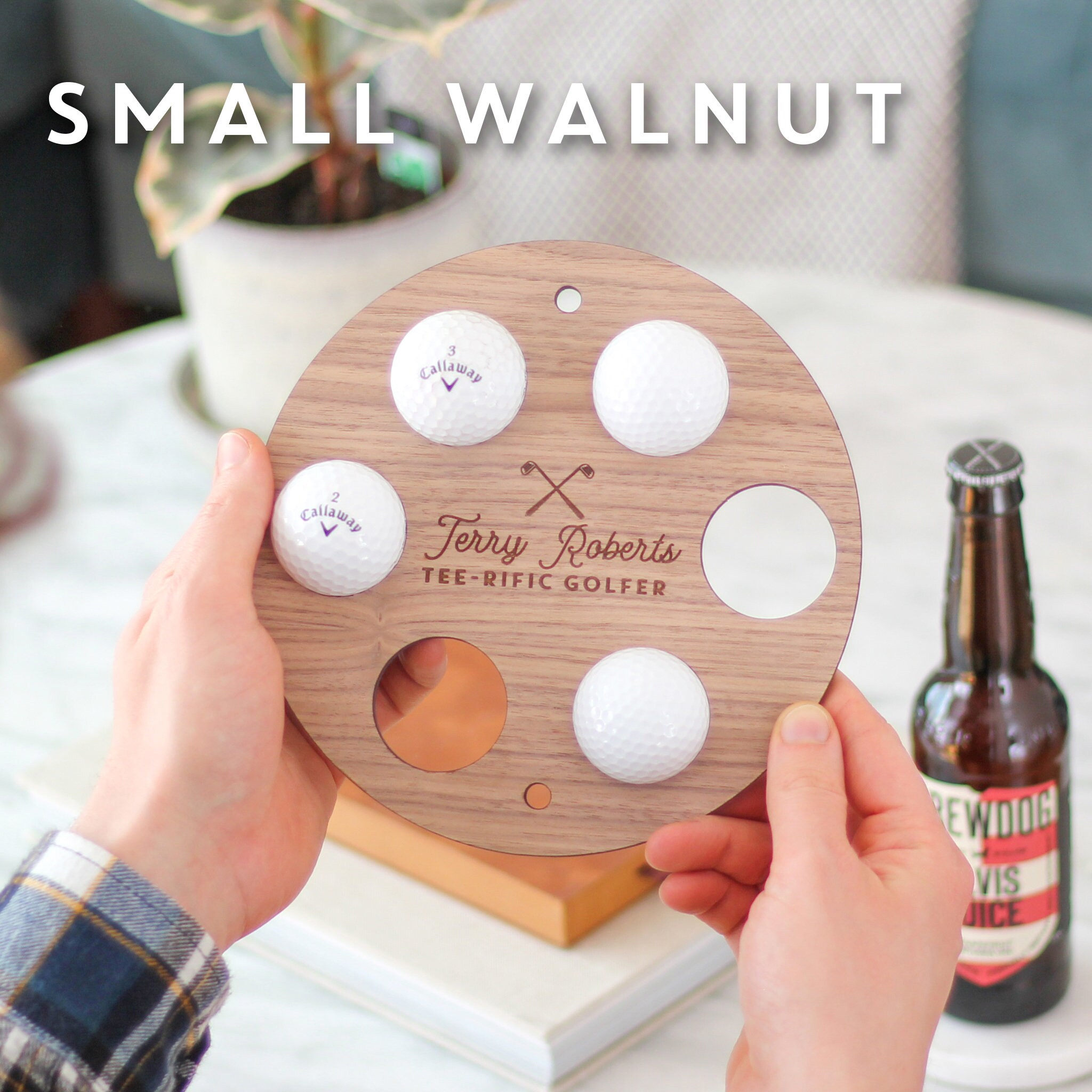 Personalised Golf Ball Wall Art Collector for the Home Golf Etsy UK