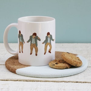 Qualified Dad Dancer Mug, Engraved Ceramic Mug, Personalised Mug, Mug For Dad, Gift For Him, Fathers Day Gift, Customised Coffee Cup image 3