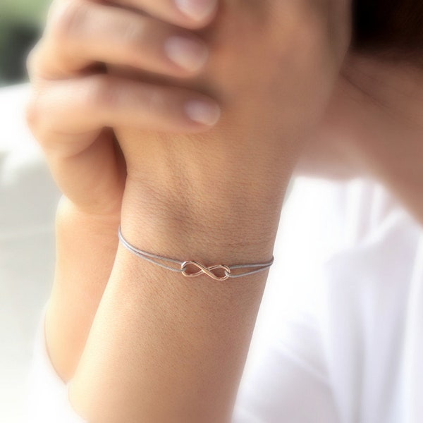 Infinity Armband Sterling Silber Freundschaftsband Ewige Liebe Symbol Unendlichkeits Symbol Freundschaftsarmband