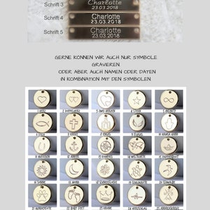 Namenskette 925er Gravurkette Silberkette,Familienkette,Kindernamen,Geschenk zur Geburt,Personalisierte Kette Bild 9