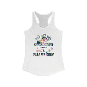 Mamasaurus Shirt, Dinosaur Tank, Gift for Mom, Mama Dinosaur, Mama Saurus Tank, Mothers Day Gift