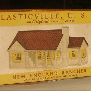 BACHMANN PLASTICVILLE - MH-2 New England Rancher - O/S Train Building Kit