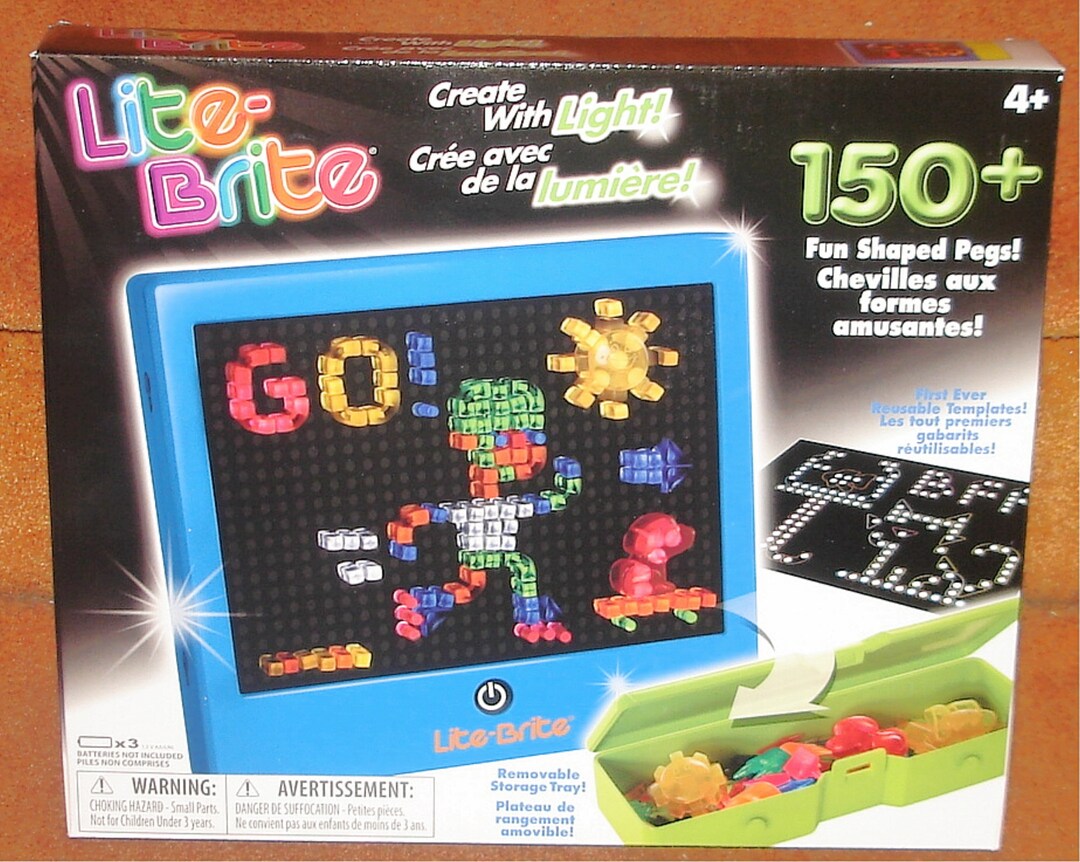 Lite Brite Magic Screen : Lite-Brite Flat Screen Official Rules ...