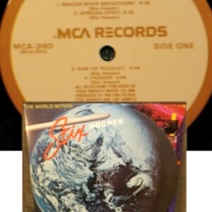 STIX HOOPER (Crusaders) - The World Within - 1979 Jazz Funk LP Record Album