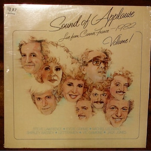 SOUND Of APPLAUSE - Live From Cannes, France -1982 Pop Record LP