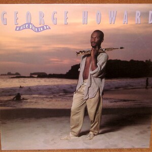 GEORGE HOWARD - A Nice Place To Be - 1986 Jazz Funk Soul Record Album LP