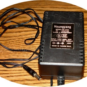 HEUNGYANG - #48-1710 - 35W AC/DC Power Supply Adapter Charger