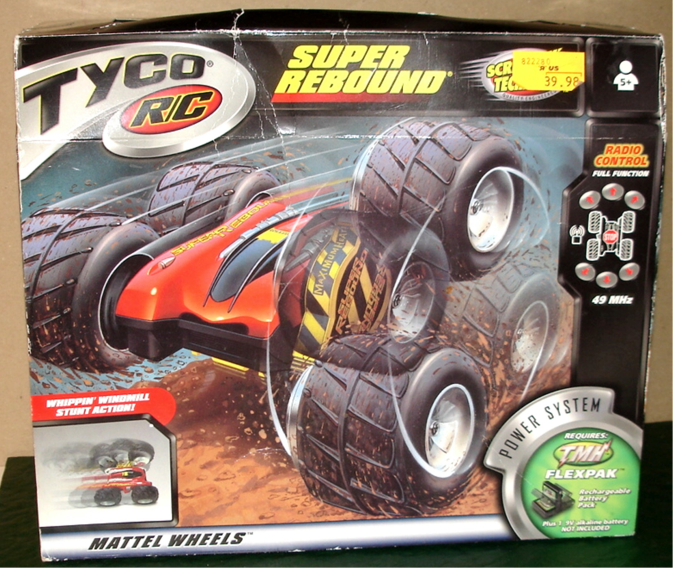 Super rebound tyco rc hot sale