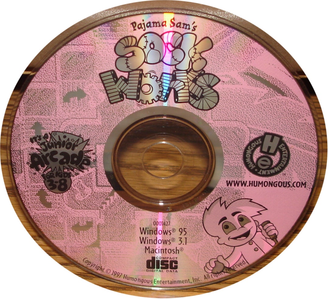 Pajama Sam - Pajama Sam's Sock Works - 1997 - CD-ROM - Windows / Mac ...