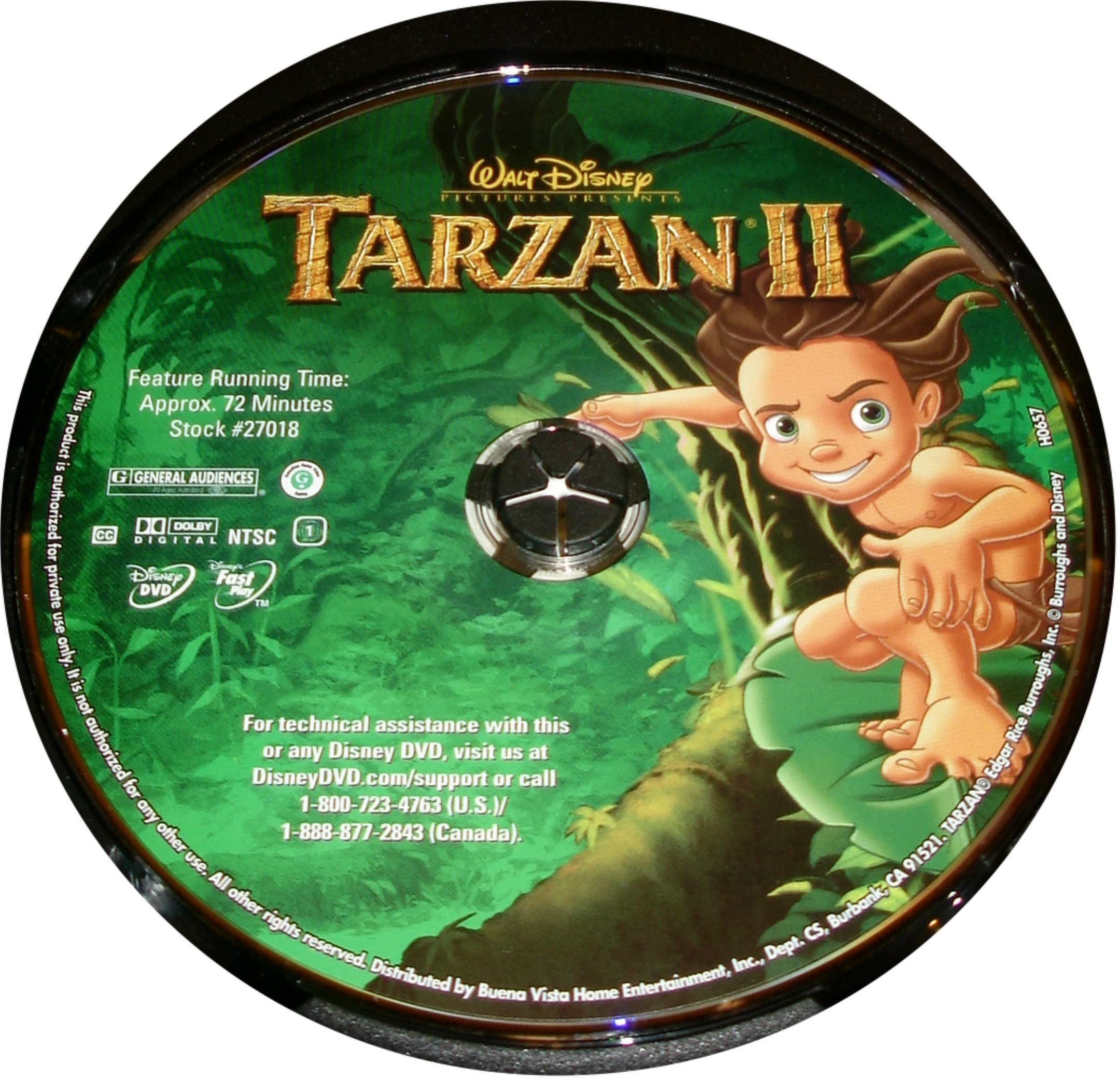 Tarzan 2 Dvd