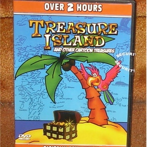 TREASURE ISLAND & Other Cartoon Treasures - DVD