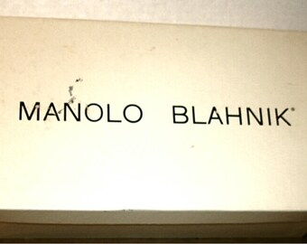 MANOLO BLAHNIK - Empty Shoe Box