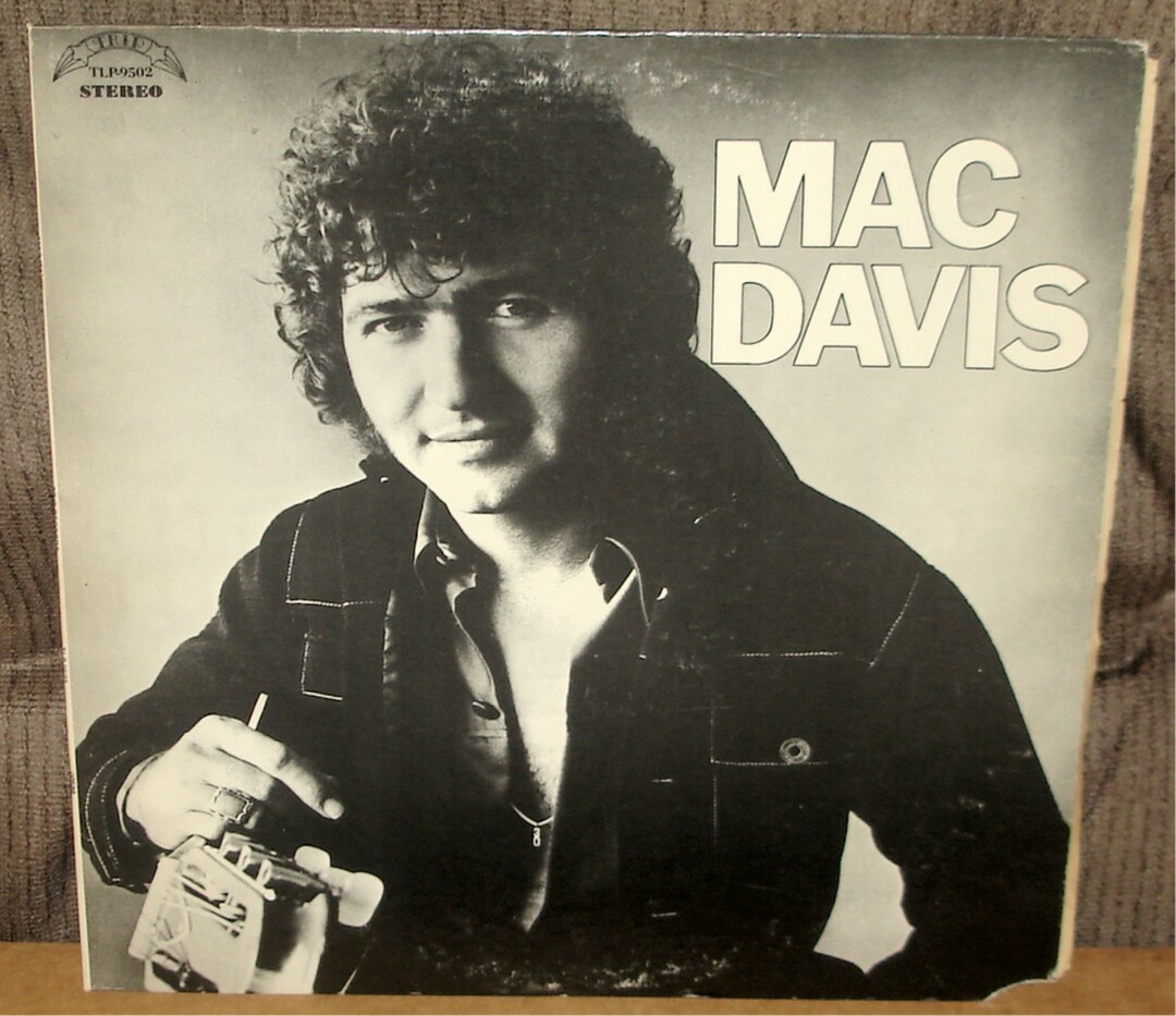 MAC DAVIS - Mac Davis Sings - 1975 Rock Pop Record Album LP - Etsy