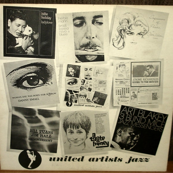 UNITED ARTISTS JAZZ - 1962 Rare Stereo Version Billie Holiday, Art Blakey