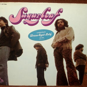 SUGARLOAF - Self-Titled - 1970 RARE Prog/RockGreen-Eyed Lady Record Album LP