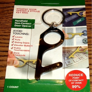 Abridor de porta higiênico e porta-chaves Stylus - NIP