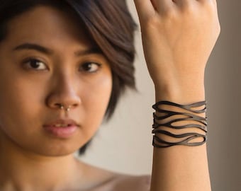 Lightweight Recycled Rubber Bracelet- by Design Tun