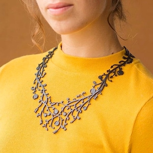 Lightweight Recycled Rubber Necklace - by Design Tun