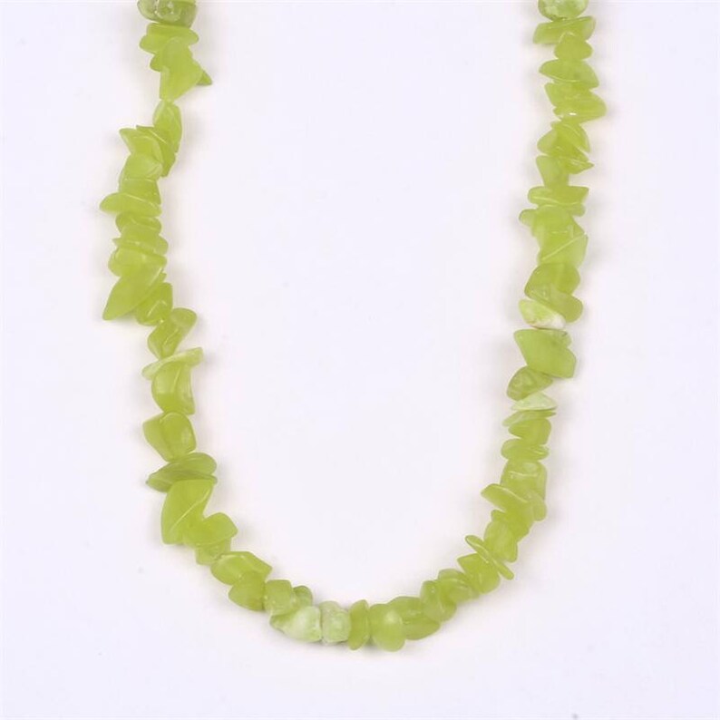 One Healerite Crystal Necklace Enhances Healing Work on Self And Others 30 Polished Nugget Necklace Certificate of Authenticity Included