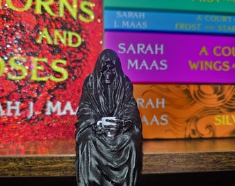 ACOTAR inspired 3D Printed bookshelf cloaked Suriel Tea Figurine