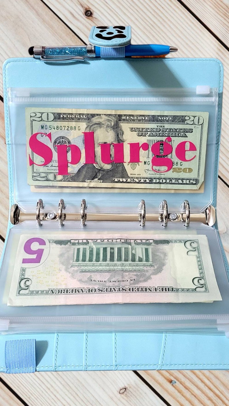 Leopard Print Budget Binder Bills Binder Money Binder With 5 Etsy