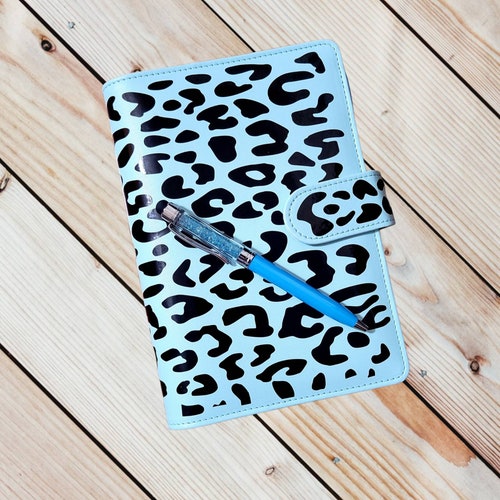 Leopard Print Budget Binder Bills Binder Money Binder With 5 Etsy