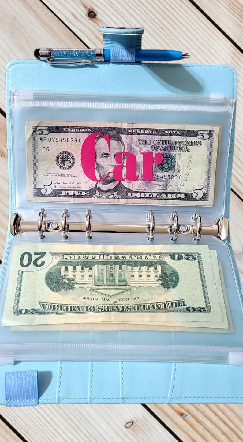 Leopard Print Budget Binder Bills Binder Money Binder With 5 Etsy