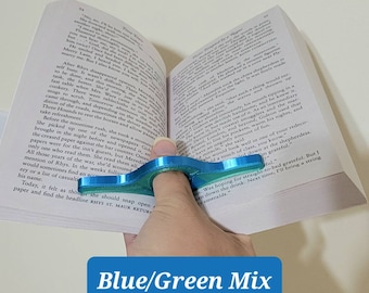 Thumb Book Opener for Books 3D Printed Book Page Holder