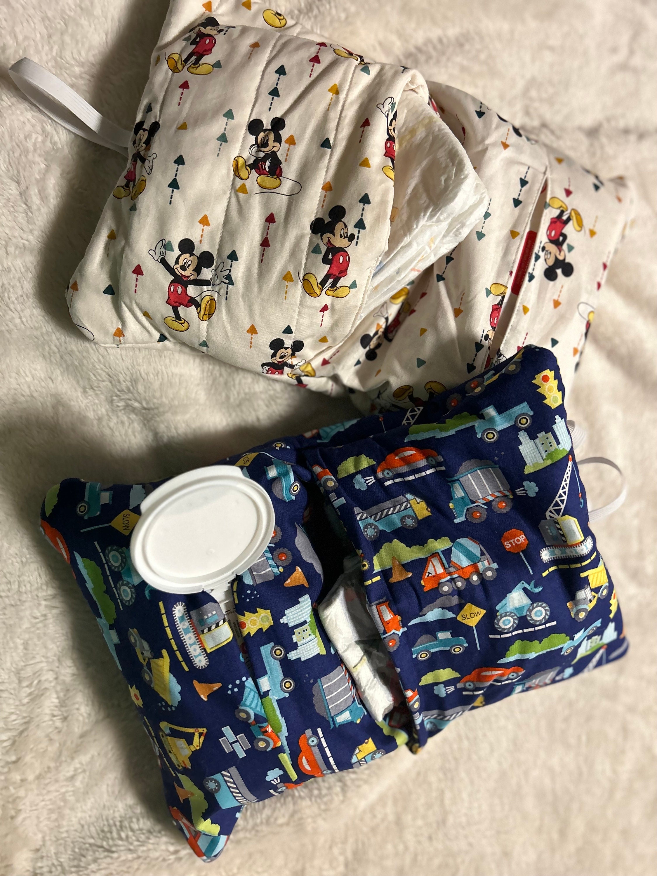 Custom Travel Baby Diaper and Wipes Holder - Thumbnail 2