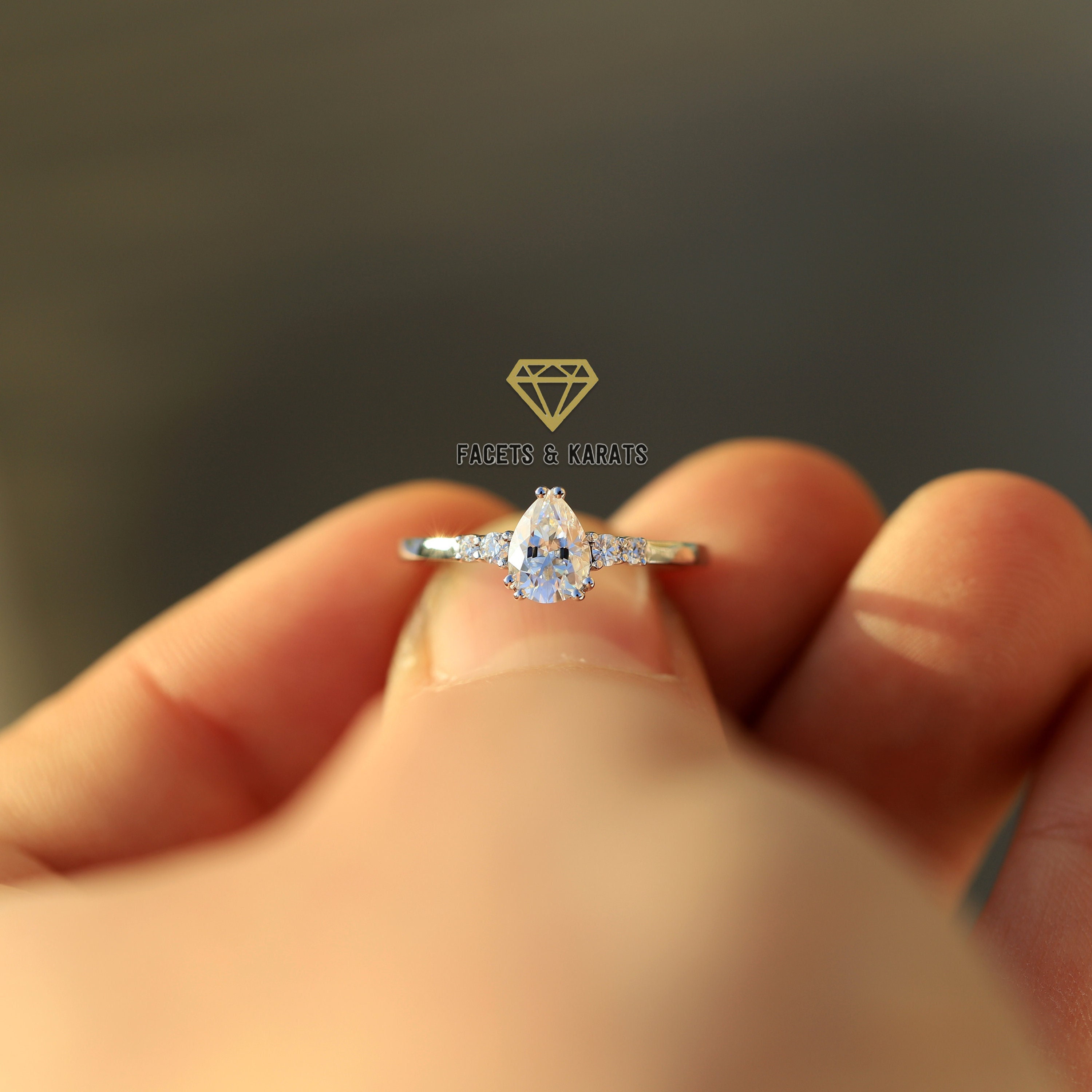 Teardrop promise rings for her deals