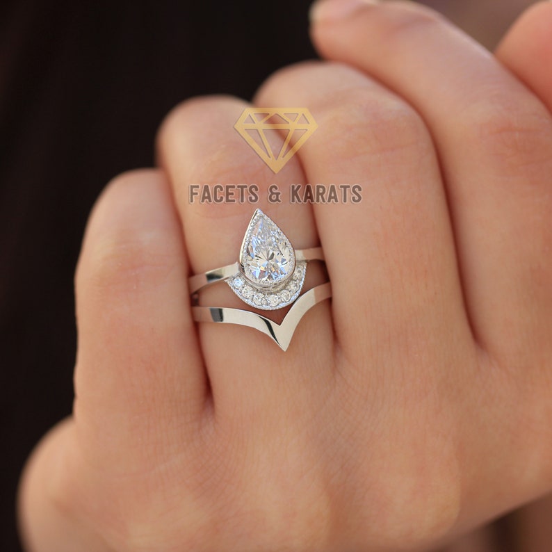 wedding band for pear engagement ring wedding band for pear engagement ring