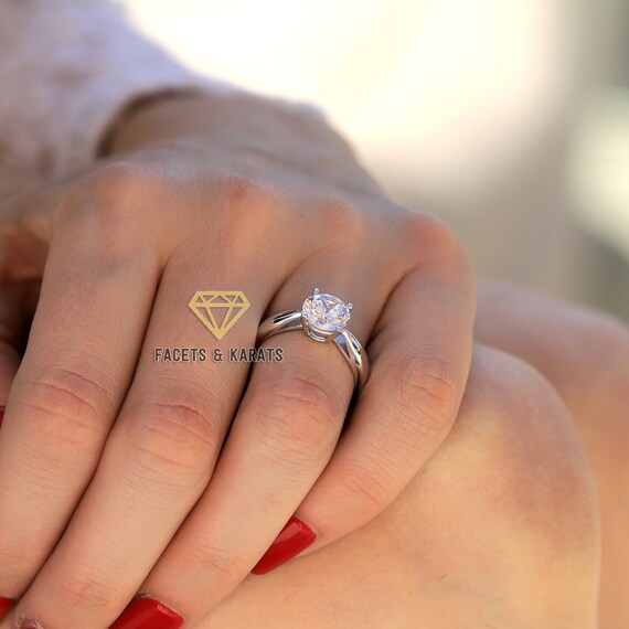 Charles and colvard custom rings store