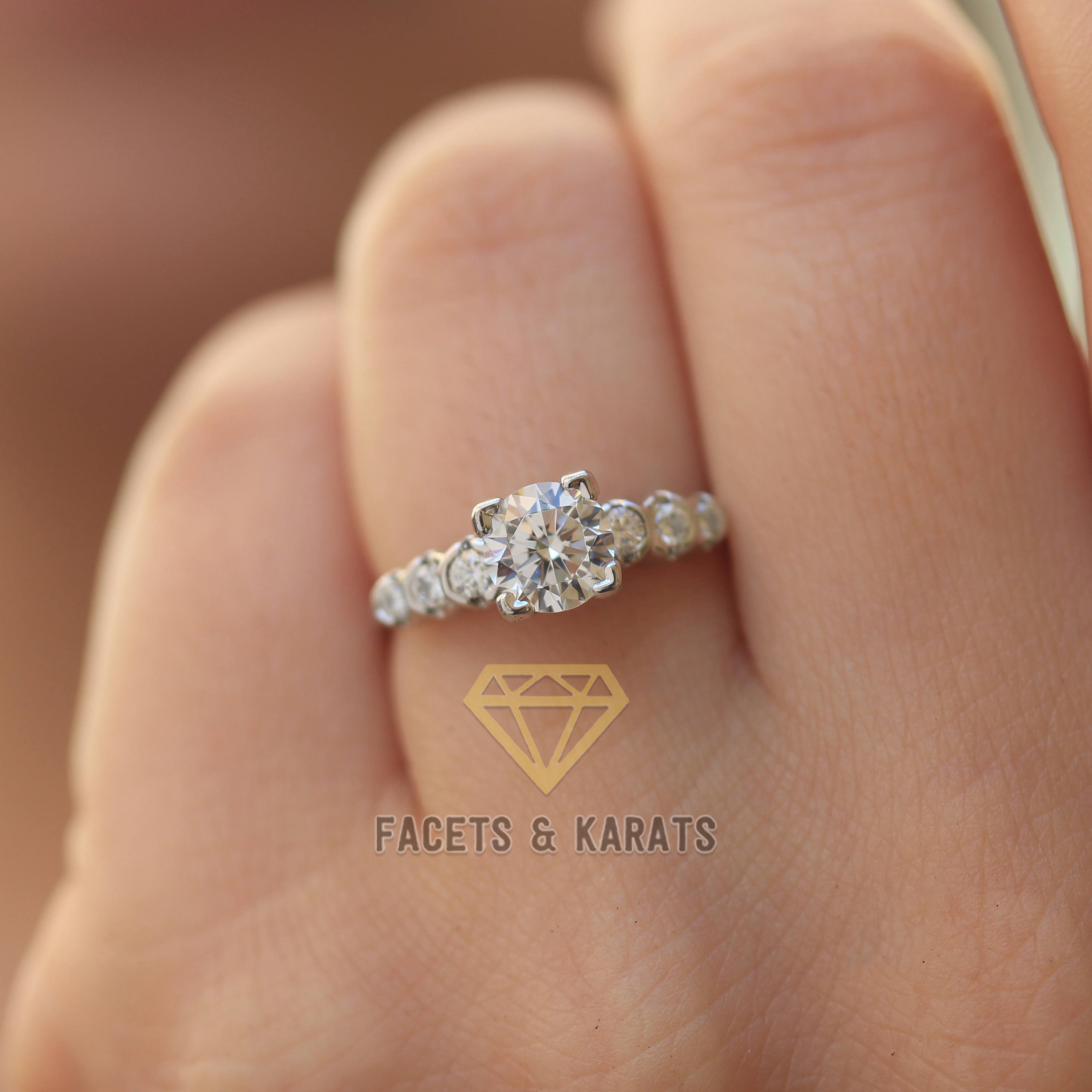 Which Metal Type is Better for Engagement Rings: 19k White Gold vs.  Platinum - Adiamor Blog