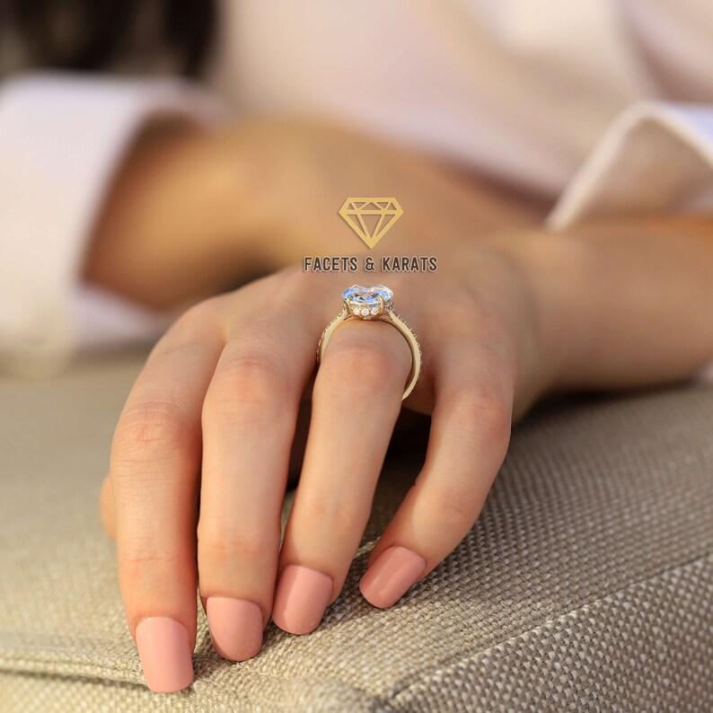 elongated cushion hidden halo engagement ring elongated cushion hidden halo engagement ring